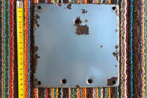 Porta targa originale per Vespa 125 150 anni 50 60