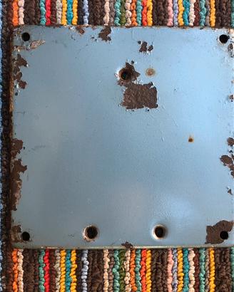Porta targa originale per Vespa 125 150 anni 50 60