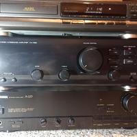 Ampli KENWOOD  Lettore CD TECNICHS 