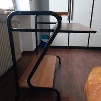 Scrivania porta pc tastiera stampante