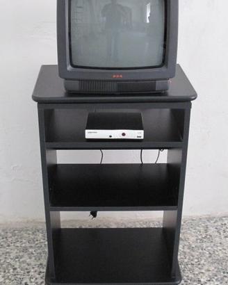 Mobile Porta TV + TV + Decoder Digitale Terrestre