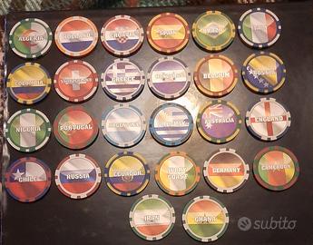 set di fiches personalizzate