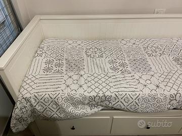 Letto divano 3 cassetti 2 materassi