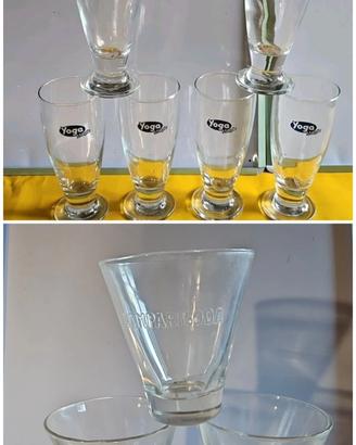 bicchieri in vetro pubblicitari  vintage bar mix 
