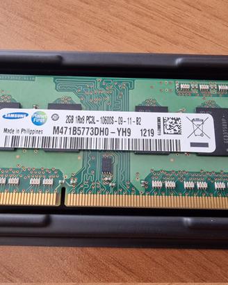 Memoria DDR3 - 2GB Samsung