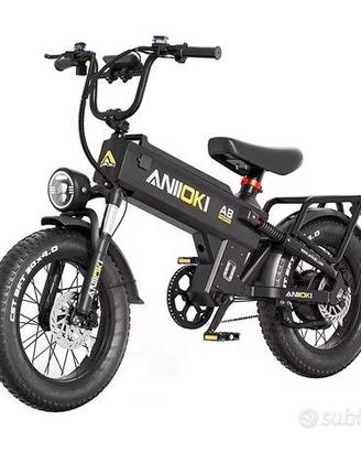 FAT BIKE ANIIOKI A8 PRO MAX 1200W 48V 60AH NUOVO