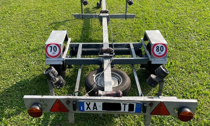 Carrello barca 600kg