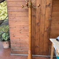 Appendiabiti vintage, legno massello