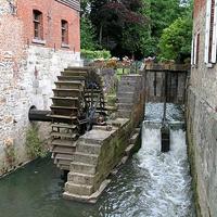 Ruota idraulica mulino ad acqua 4,2 Kw