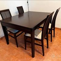 Tavolo Calligaris cin 4 sedie