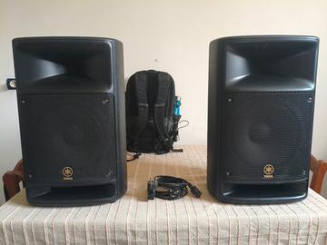 PA casse Yamaha mrs250 monitor spia studio 