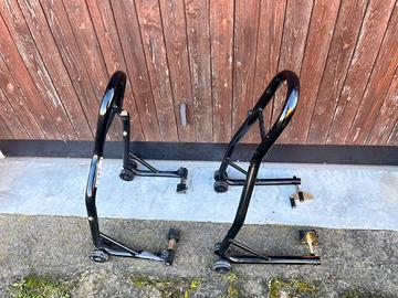 Cavalletti Moto anteriore e posteriore