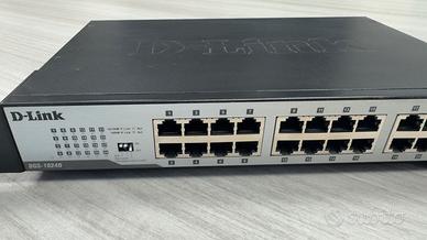 Switch gigabit D-Link 24 porte