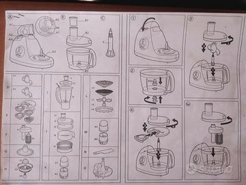 ROBOT DA CUCINA MOULINEX OVATIO 3