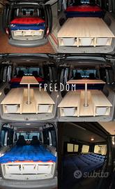 Camperizzazione universale per vw e ford