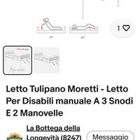 letto ortopedico 