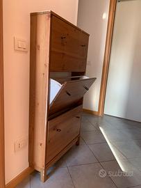 Scarpiera in legno