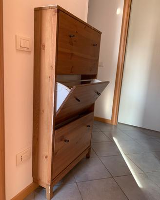 Scarpiera in legno