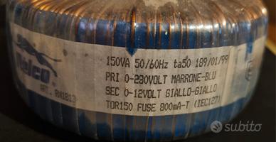 Trasformatore toroidale Relco 150VA