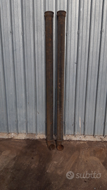 Pluviali e terminali di ghisa e pvc per pluviali