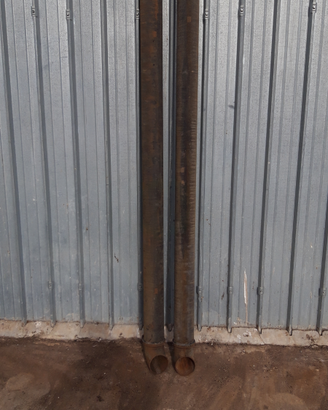 Pluviali e terminali di ghisa e pvc per pluviali