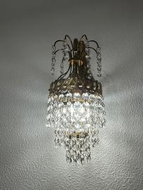 set 2 lampadari cristalli swaroski