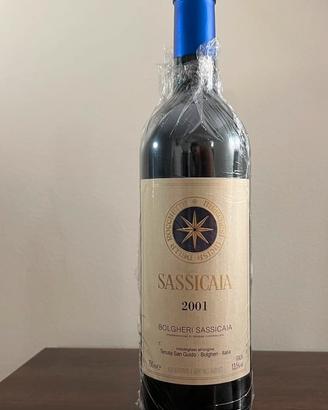 Vino sassicaia 2001 e 2005