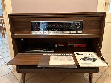 Mobile Radio-Giradischi Grundig Anni 50