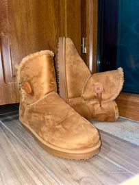 Scarponcini scamosciati invernali taglia 39