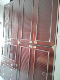 cameretta completa in legno stile navy