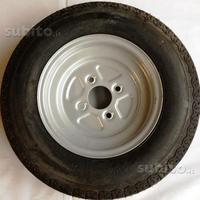 Ruote complete 4.00. 10 per carrello e rimorchi