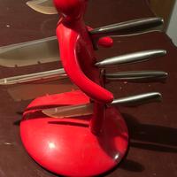 Ceppo coltelli Voodoo design raffaele Iannello