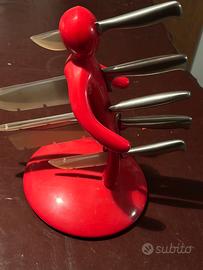 Ceppo coltelli Voodoo design raffaele Iannello