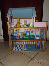casa bambole con ascensore