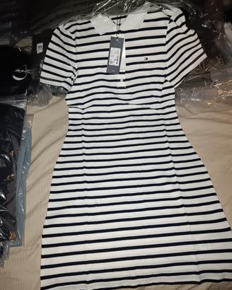 Vestito polo Tommy Hilfiger donna nuovo