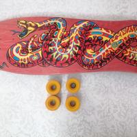 Tavola skate Santa Cruz + set ruote + 2 Griptape