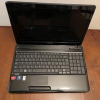 Notebook TOSHIBA satellite L650D - NO alimentatore