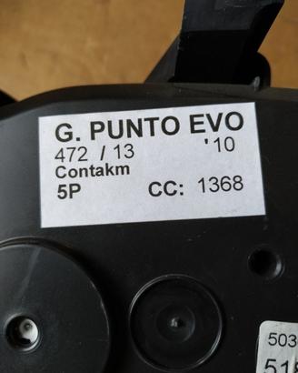 Quadro strumenti FIAT PUNTO EVO 14 del 2010