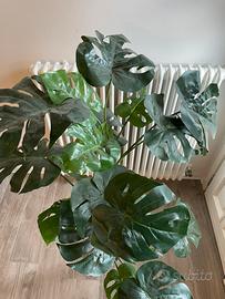 Pianta Monstera finta h 130 cm