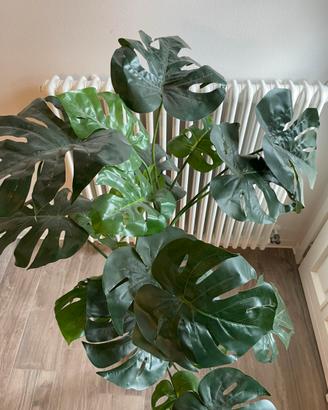 Pianta Monstera finta h 130 cm