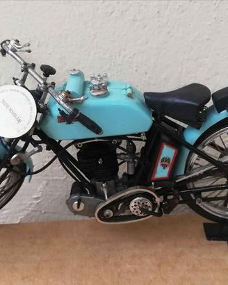 Modellino moto Bianchi 350 freccia celeste - Tazio