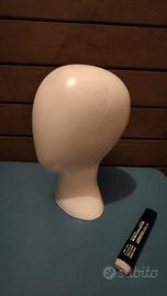 Espositore in plastica per parrucche o cappelli