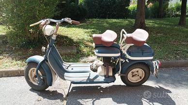 Lambretta 125F 1954 F125 125 F BLU BIANCA LIBRETTO