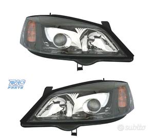 FARI XENON PER OPEL ASTRA G 97-04 FONDO NERO