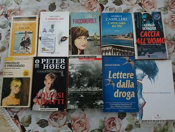 Lotto 10 libri romanzi e narrativa – Camilleri, Ba