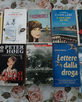 Lotto 10 libri romanzi e narrativa – Camilleri, Ba