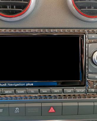 Radio navigatore RNS MMI 8P carbonio