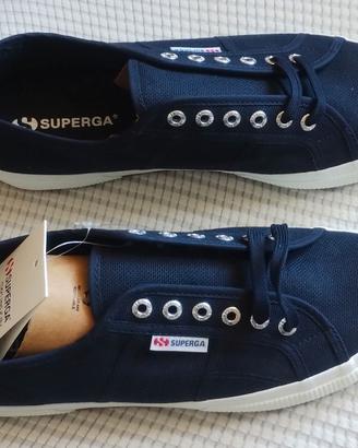 Superga 2750 taglia 45 NUOVE  blu Navy