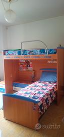 Camera letto ragazzo a ponte completa. 