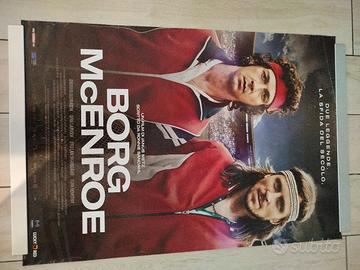 Poster grande cinema Borg MC Enroe